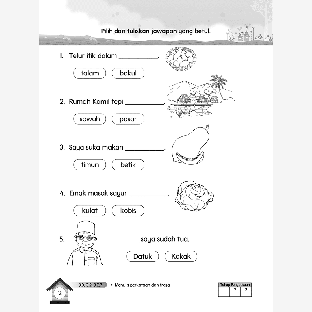 Bahasa Melayu Buku 4 - Image 6