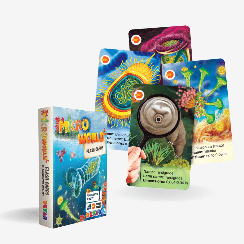 Flash Card - 4D Encyclopedia Of Microworld