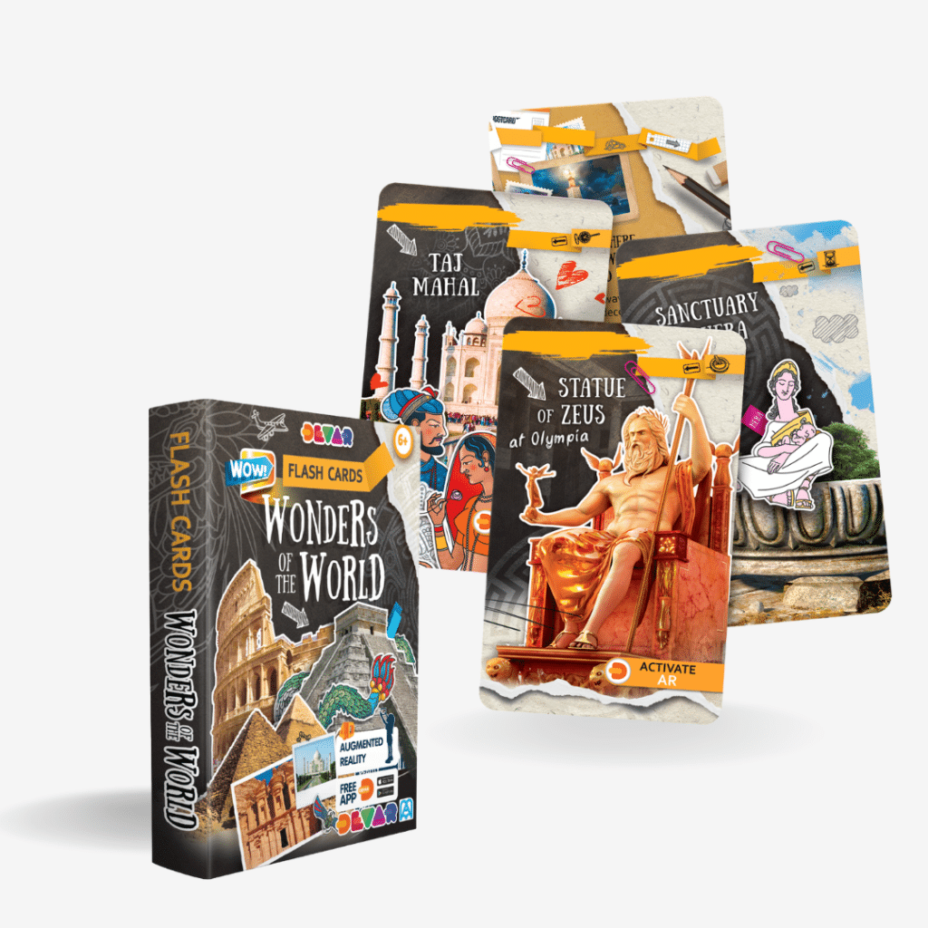 Flash Card - Wow Wonders Of The World