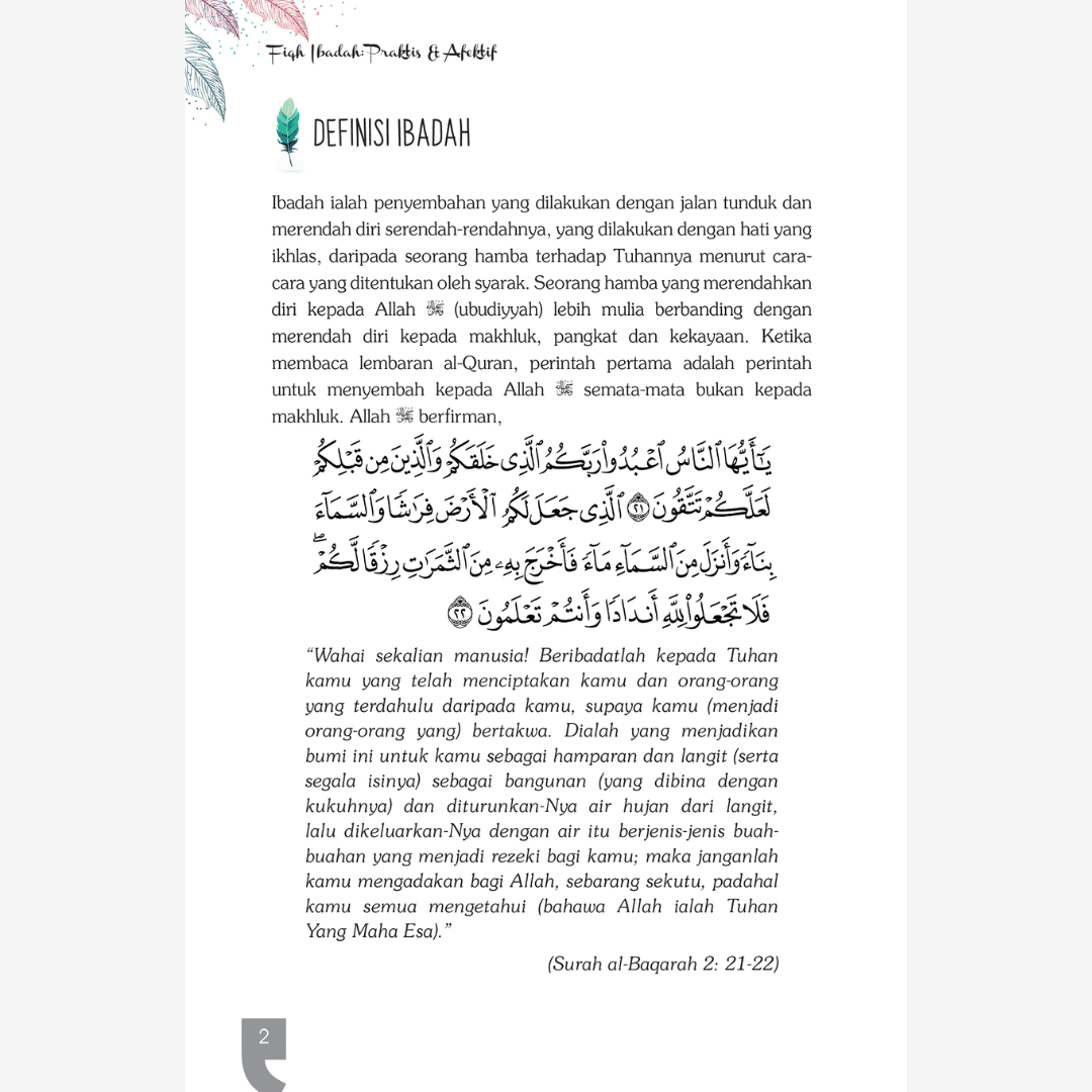 Fiqh Ibadah - Praktis & Afektif - Image 7