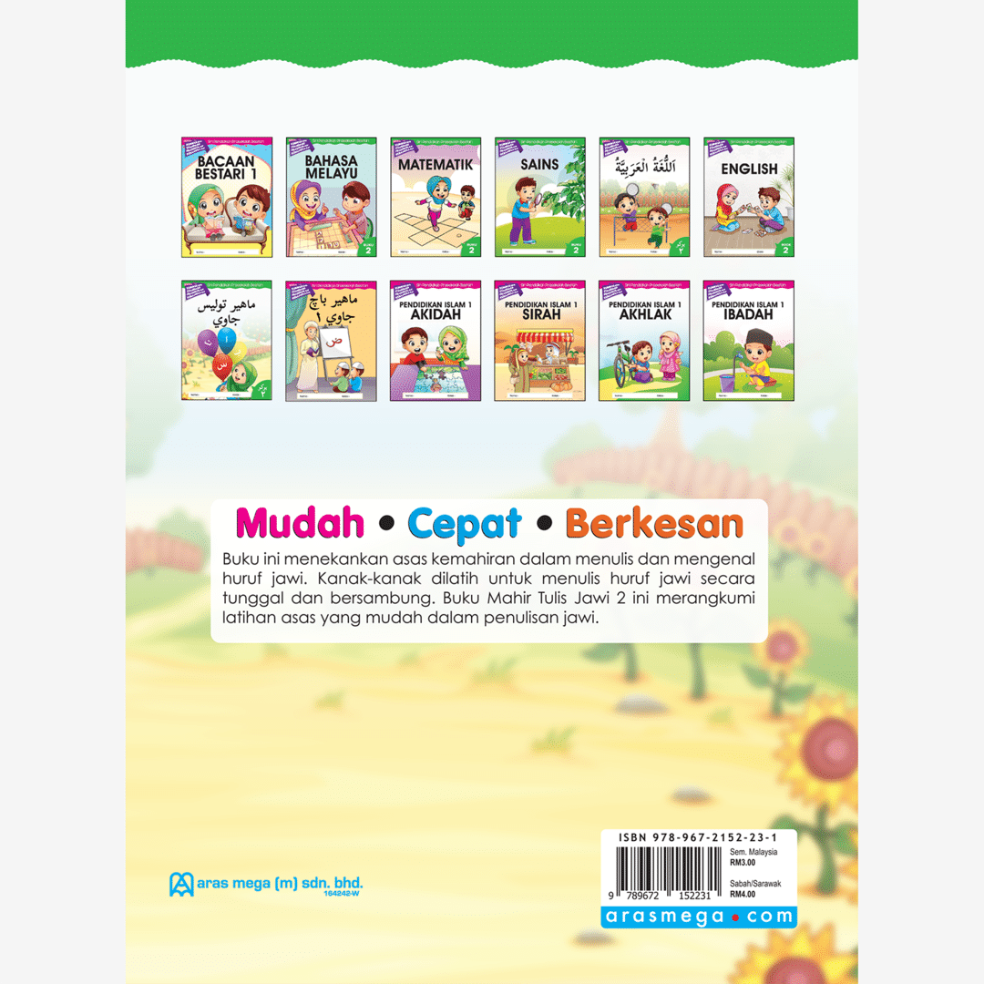 Mahir Tulis Jawi Buku 2 - Image 3