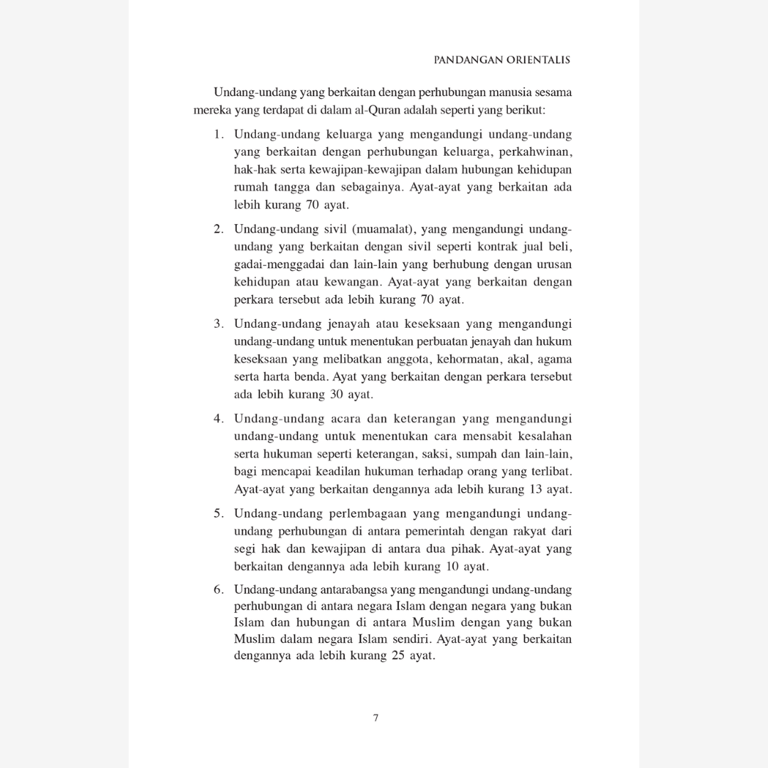 Sumber Undang-Undang Islam Dan Pandangan Orientalis - Image 11