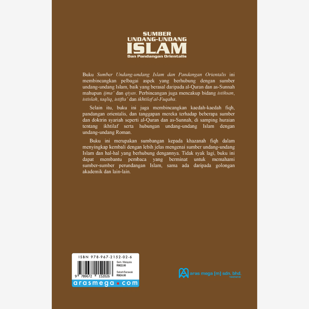 Sumber Undang-Undang Islam Dan Pandangan Orientalis - Image 3