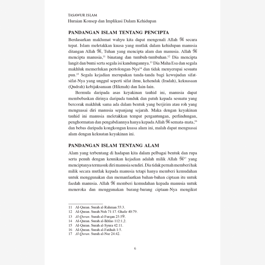 Tasawur Islam -Huraian Konsep Dan Implikasi Dalam Kehidupan - Image 11