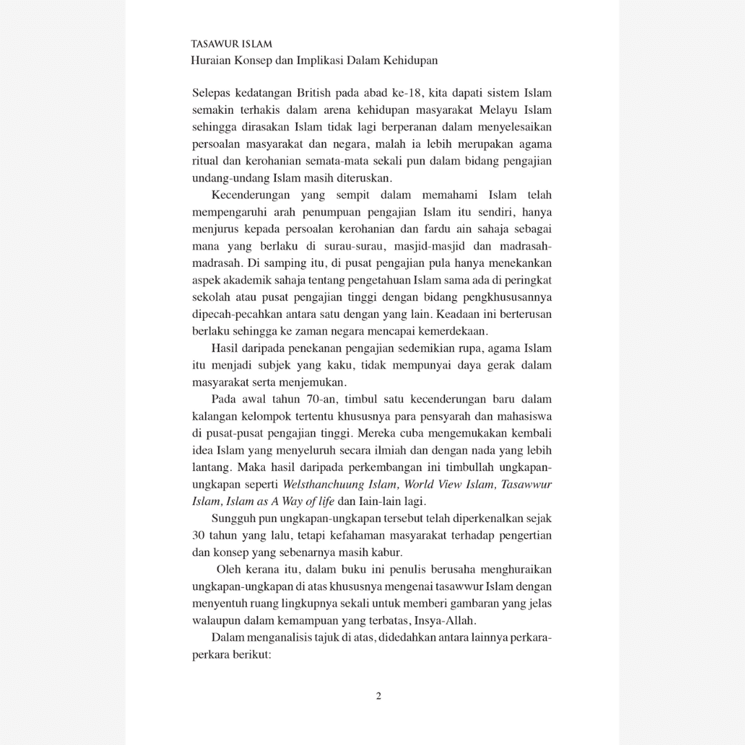 Tasawur Islam -Huraian Konsep Dan Implikasi Dalam Kehidupan - Image 7