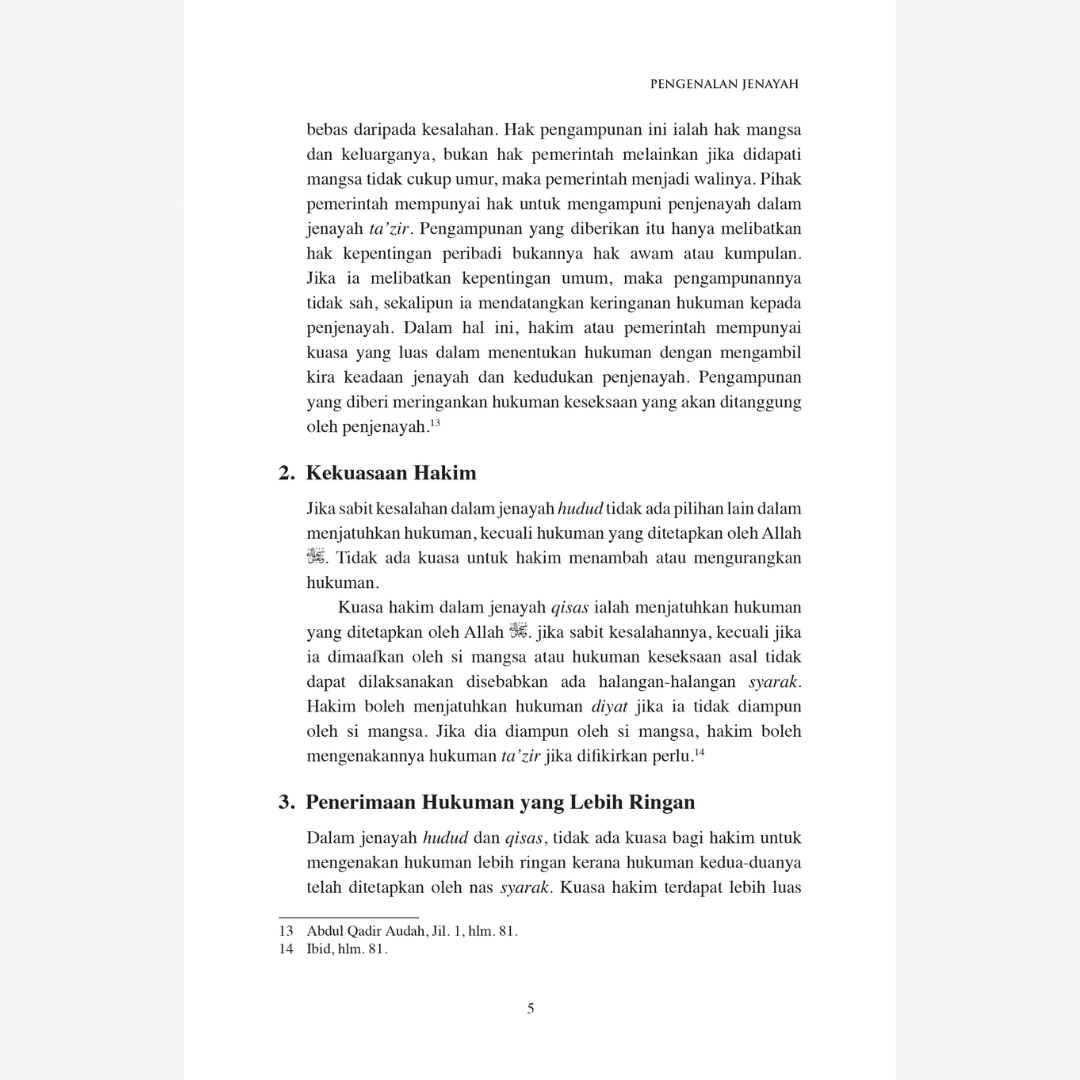 Undang-Undang Jenayah Dalam Islam & Enakmen Negeri - Image 11
