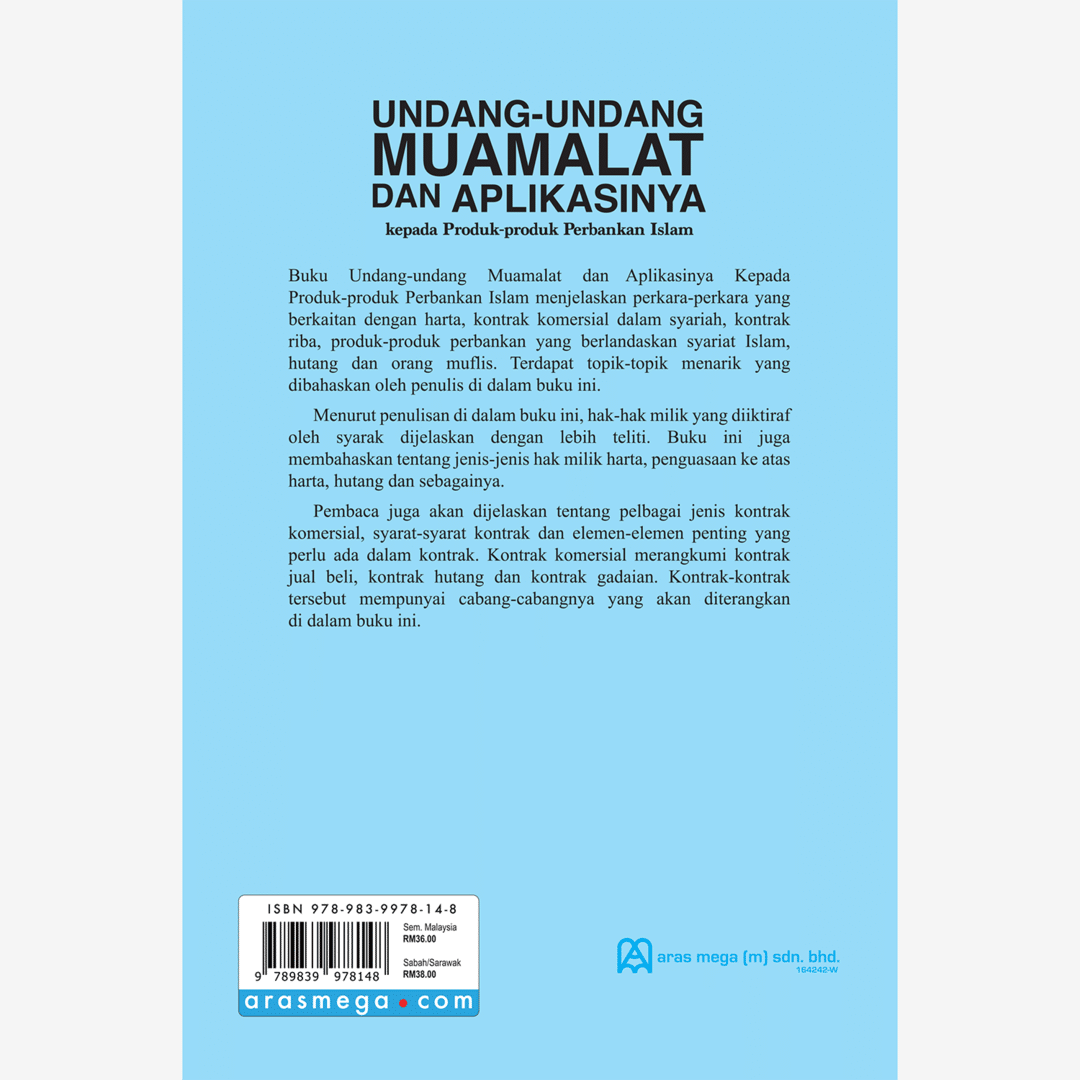 Undang-Undang Muamalat & Aplikasinya - Image 3