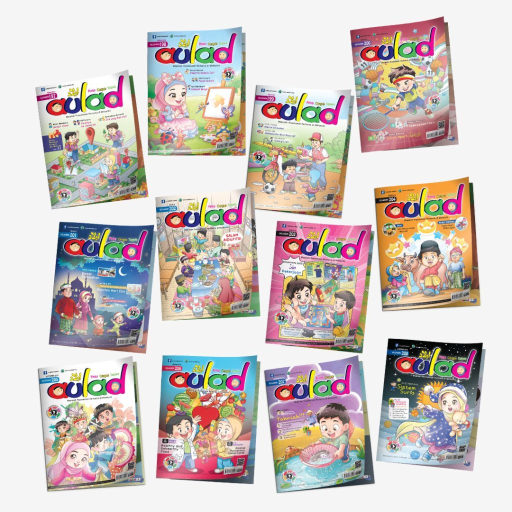 Set Majalah Aulad Keluaran 2019