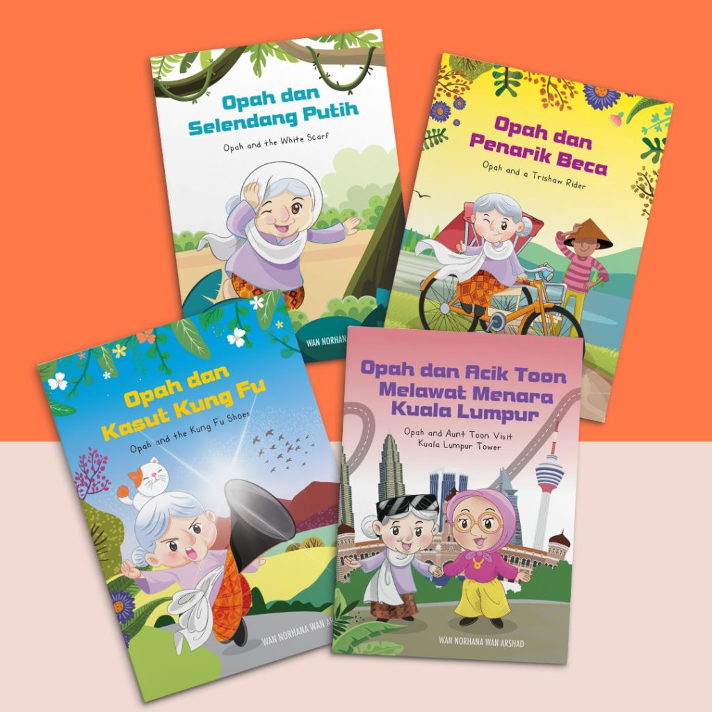 Buku Cerita Kisah Opah (4 Buku)