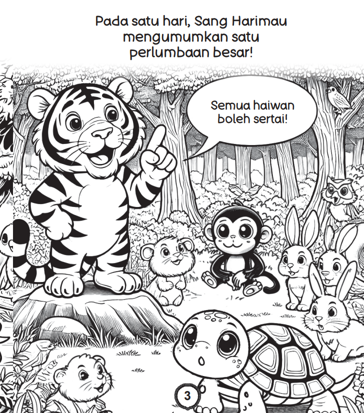 SIRI BACAAN KANAK-KANAK BAHASA MELAYU | 10 TAJUK - Image 36