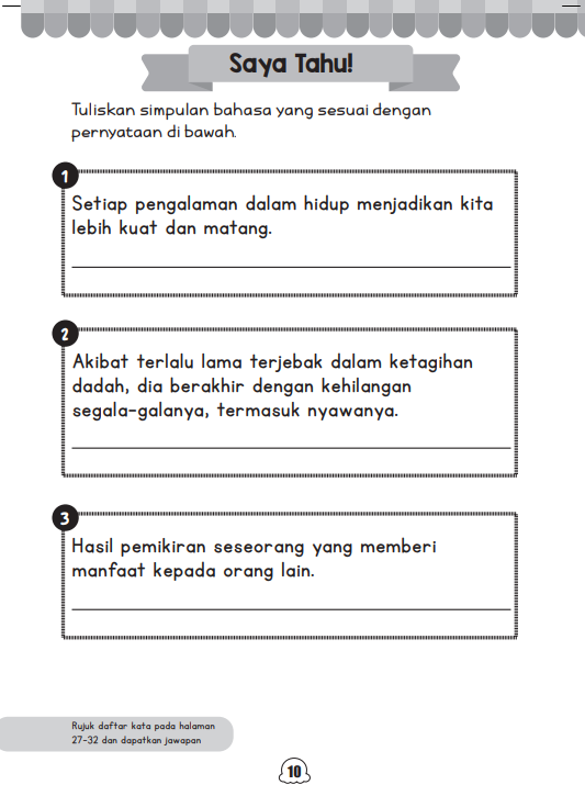 Simpulan Bahasa Kanak-Kanak | Tahap 2 - Image 3