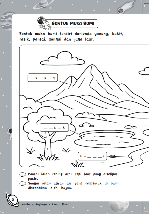 BUKU AKTIVITI SAINS | KEMBARA ANGKASA - Image 3