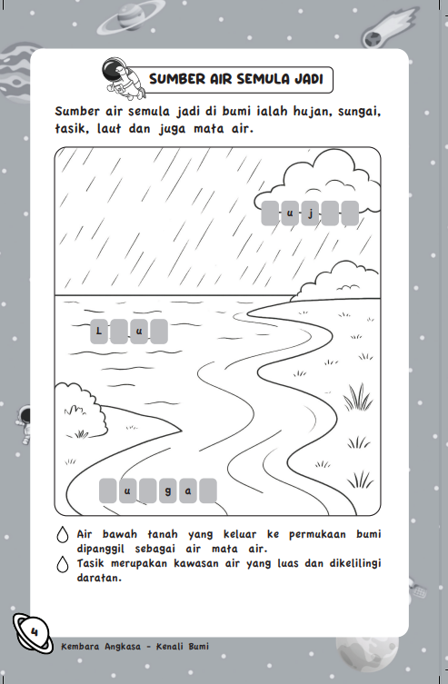 BUKU AKTIVITI SAINS | KEMBARA ANGKASA - Image 4
